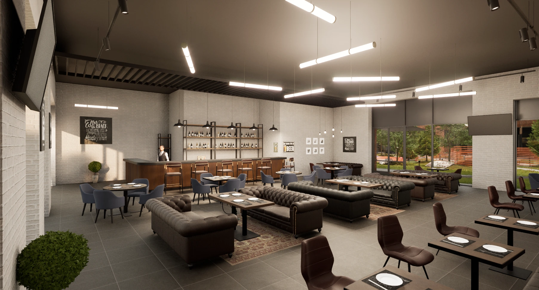 ЖК VOXHALL — Restaurant 1